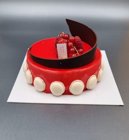 Le Bavarois aux framboises